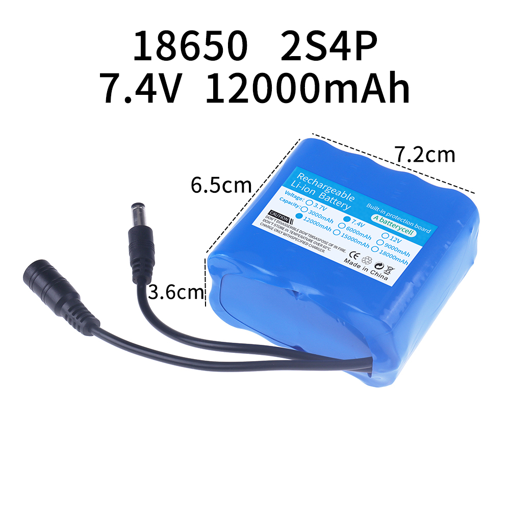 7.4V battery 3000mah/6000mah/9 - Fish Finder Charger ulasan dan harga