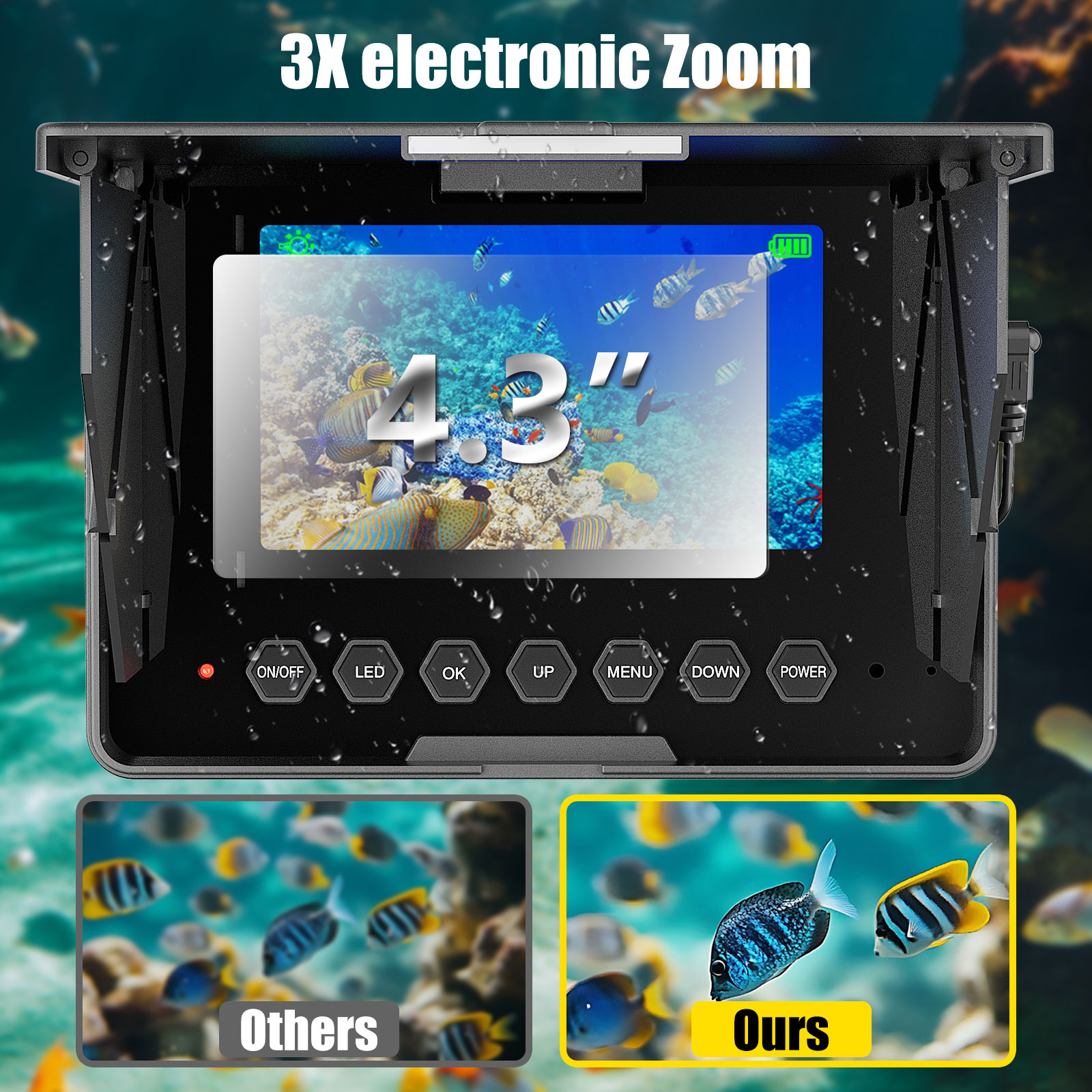 Underwater Fishing Camera - 15 - Fish Finder Battery ulasan dan harga