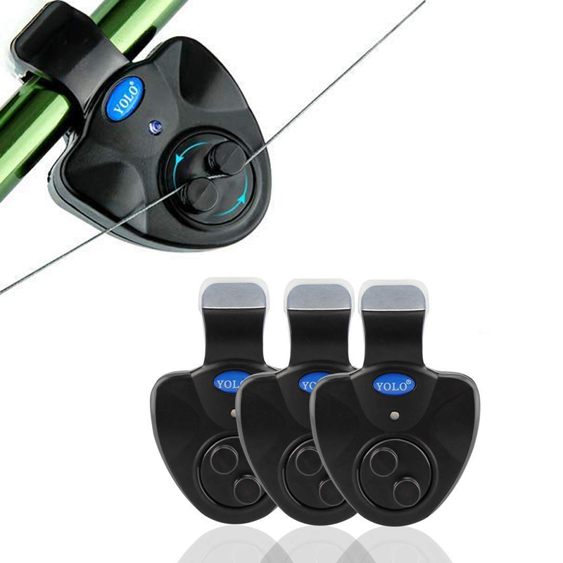 Fishing Rod Bite Alarm LED Ind - Fish Alarm ulasan dan harga