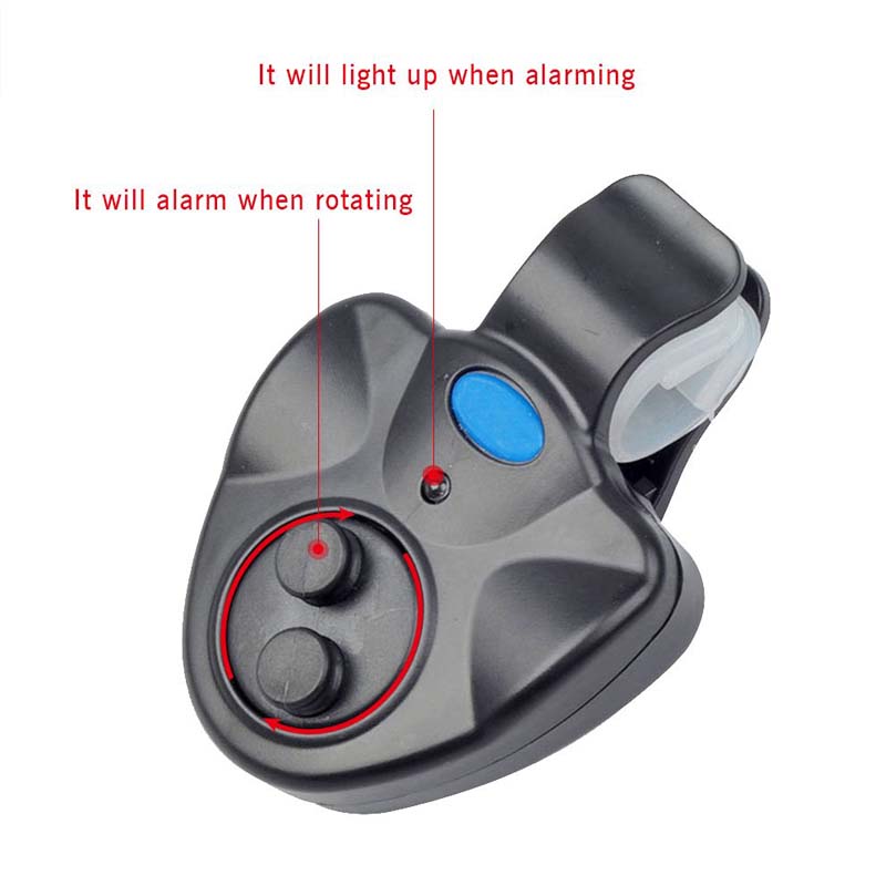 Fishing Rod Bite Alarm LED Ind - Fish Alarm ulasan dan harga